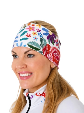 the freisein project Sports headband 'BlooMing' in Beige: front