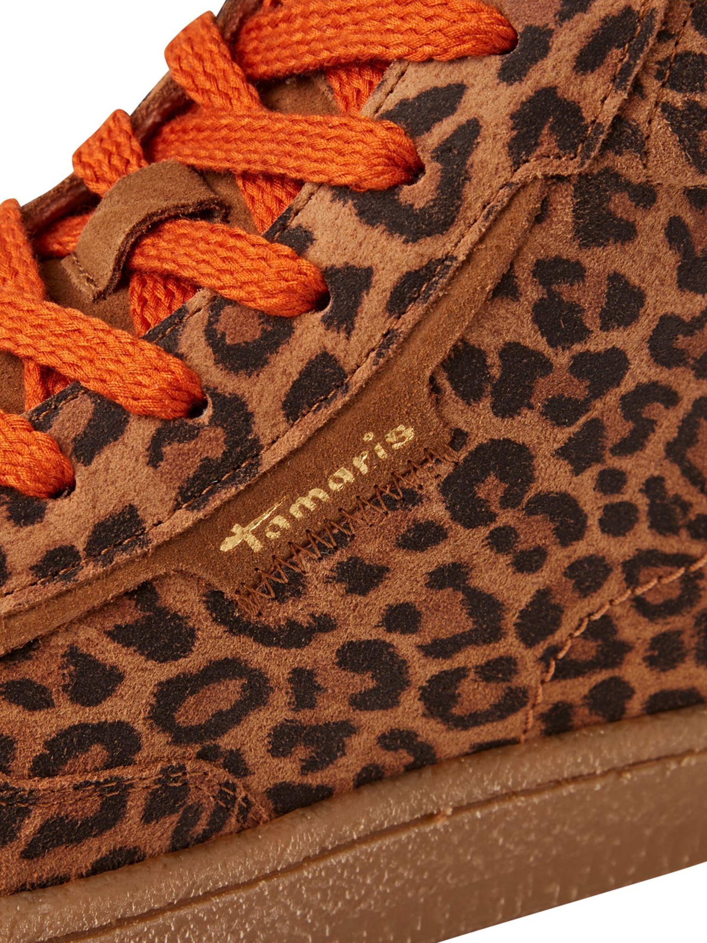 Bottines à lacets Tamaris en marron