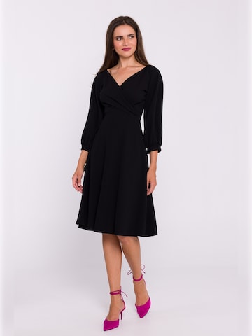 Stylove - Vestido en negro: frente