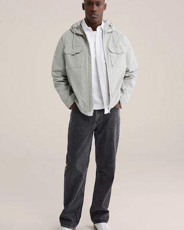 WE Fashion Jacke in Grau