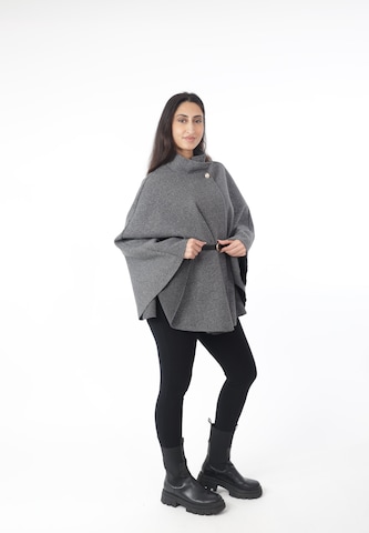 Elara Cape 'Bolero' in Grijs