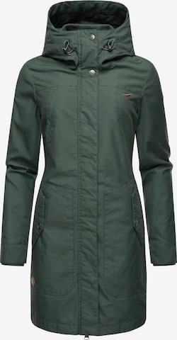 Ragwear Raincoat 'Jannisa' in Green: front