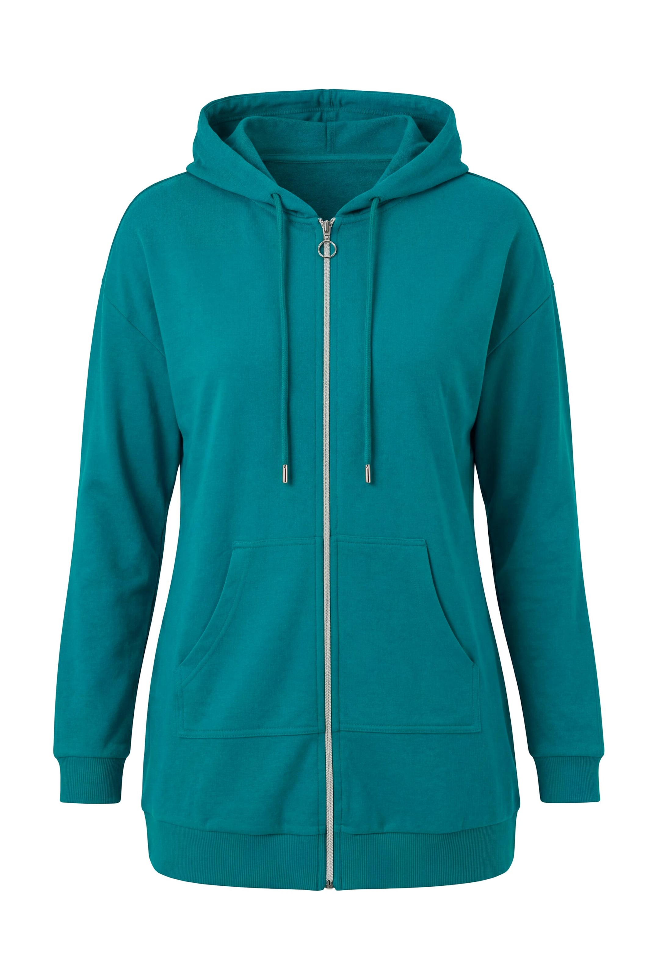 Angel of Style Sweatvest in Blauw: voorkant