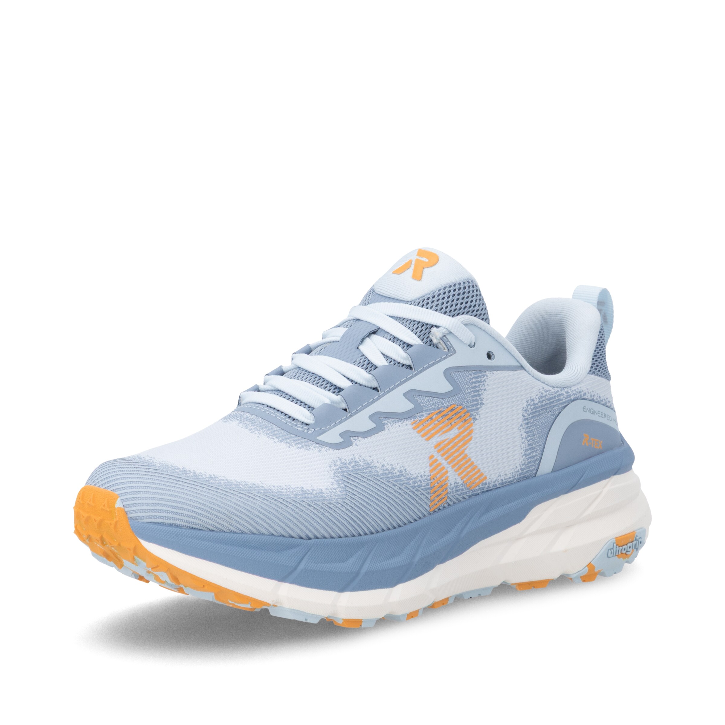 Baskets basses ' W4500 ' Rieker en bleu : devant