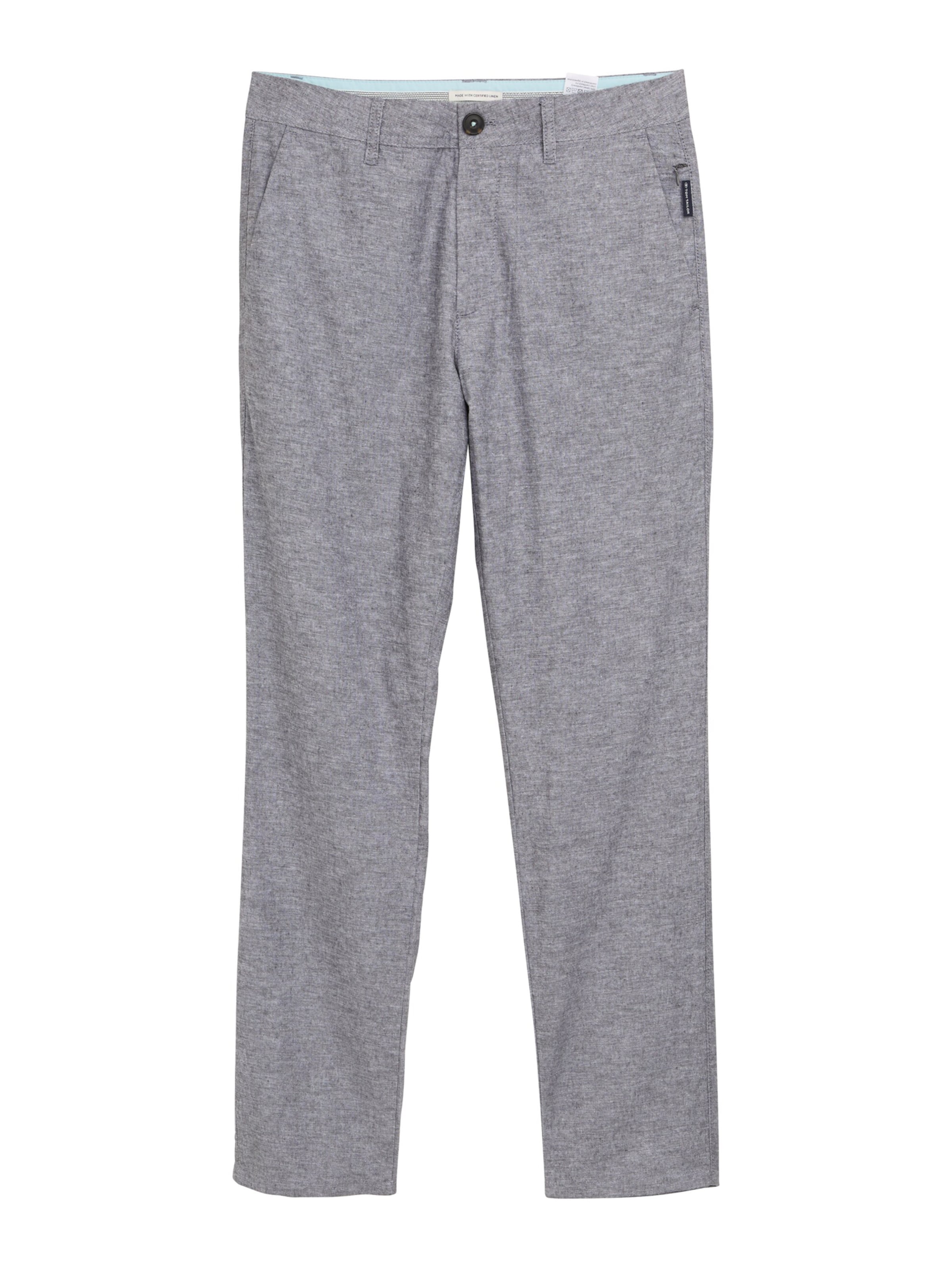 TOM TAILOR Regular Chinobyxa i grå: framsida