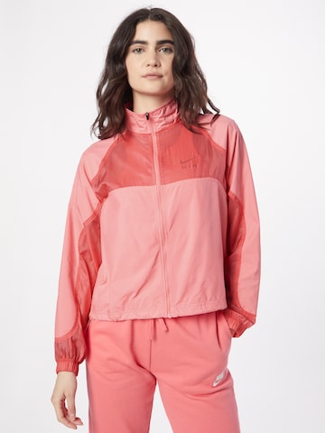 NIKE - Chaqueta deportiva en naranja: frente