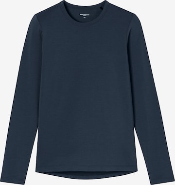 Maillot de corps ' Thermo ' SCHIESSER en bleu : devant
