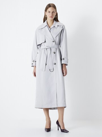 Ipekyol Between-Seasons Coat in Grey