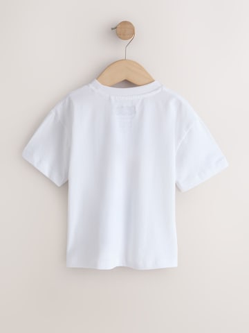 T-Shirt Next en blanc