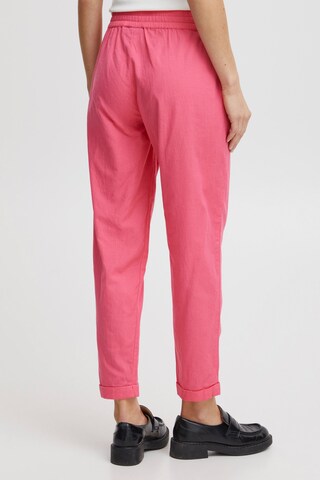 Regular Pantalon 'Maddie' Fransa en orange