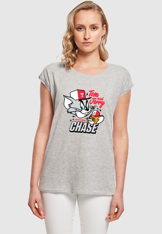 T-shirt 'Tom And Jerry - Chase' ABSOLUTE CULT en gris : devant