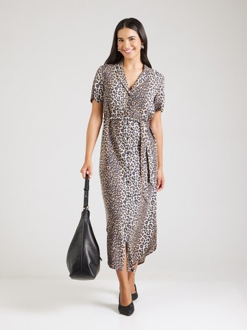 ONLY - Vestido camisero 'ONLNOVA' en beige: frente