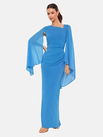 Abito da sera di Lipsy in blu: frontale