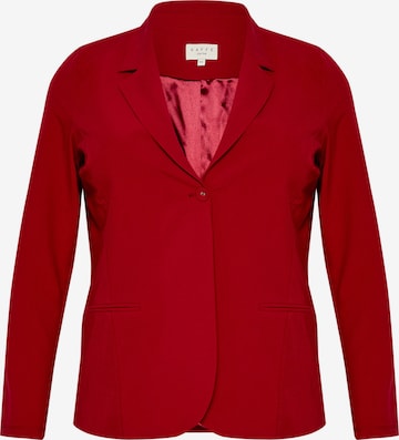 KAFFE CURVE Blazer 'Jia' in Red: front