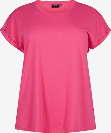 T-shirt 'KATJA' Zizzi en rose : devant