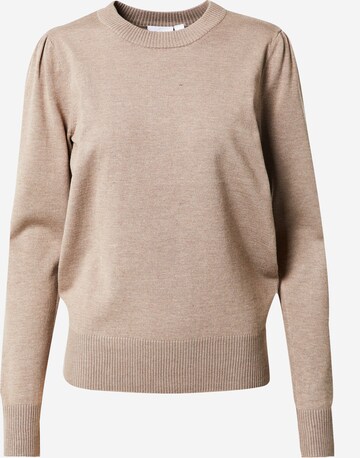 SAINT TROPEZ Sweater 'Mila' in Beige: front