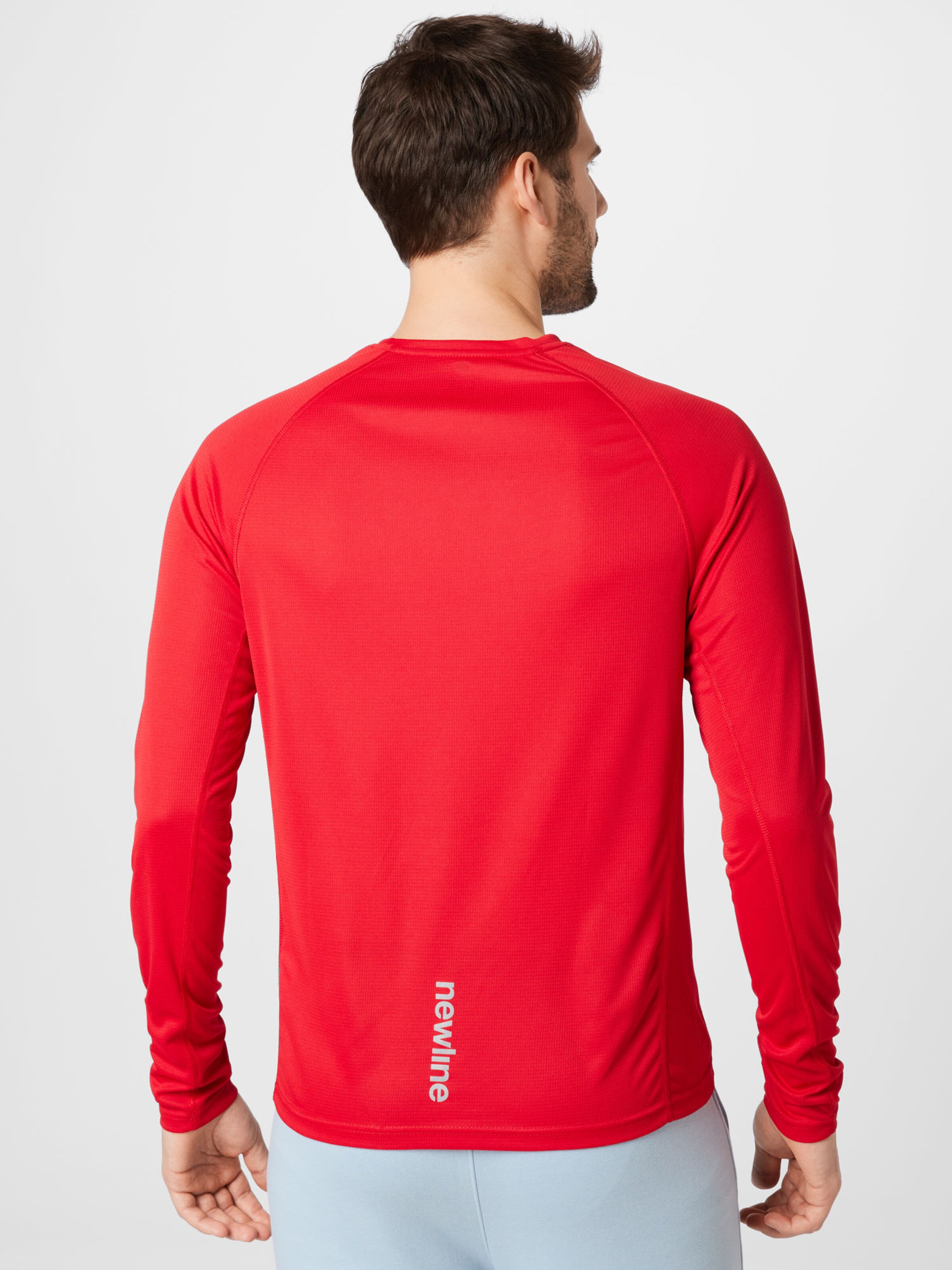 Disciplines sportives T-Shirt fonctionnel Newline en Rouge 