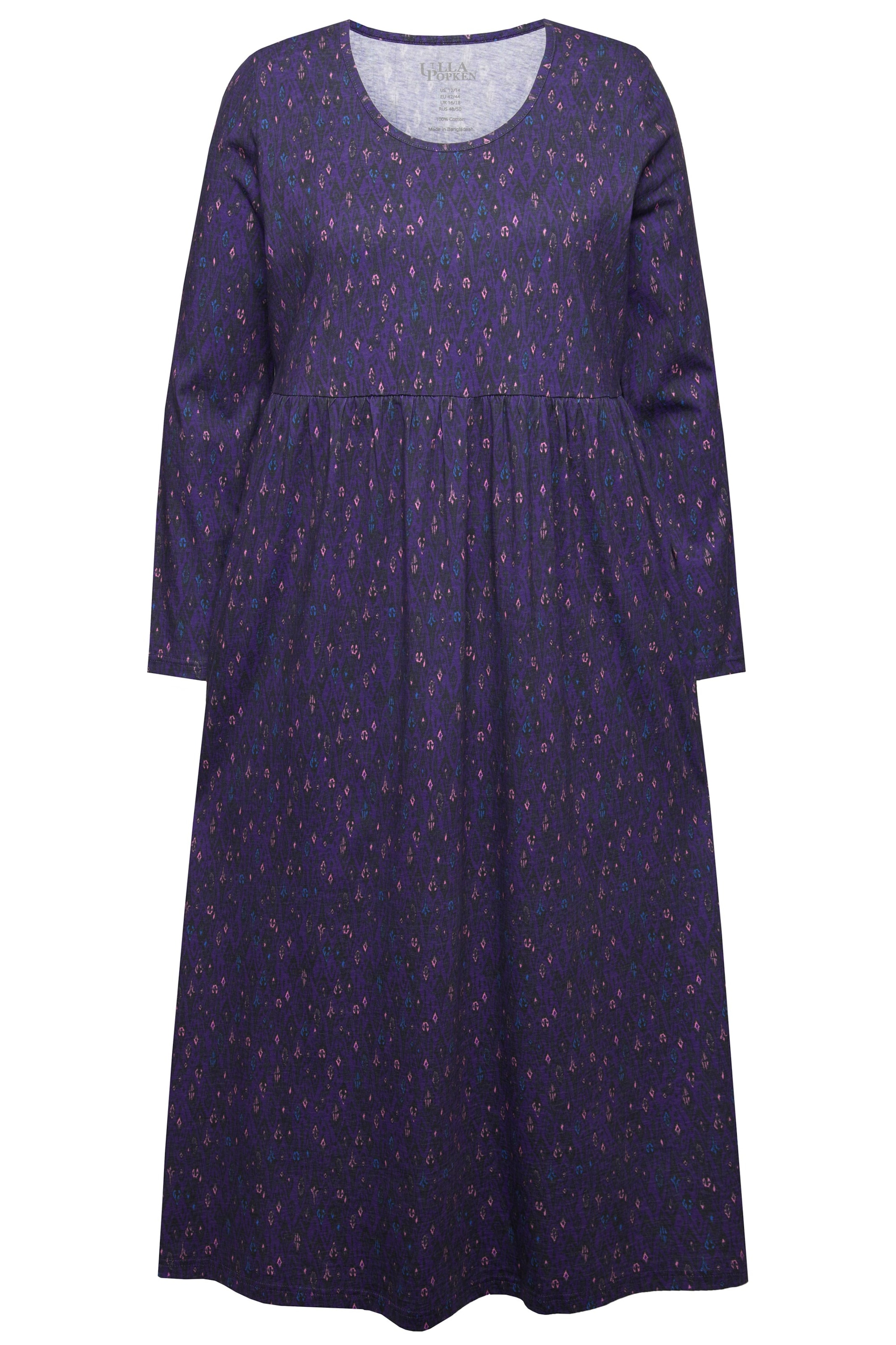 Ulla Popken Kleid in Lila: Vorderseite