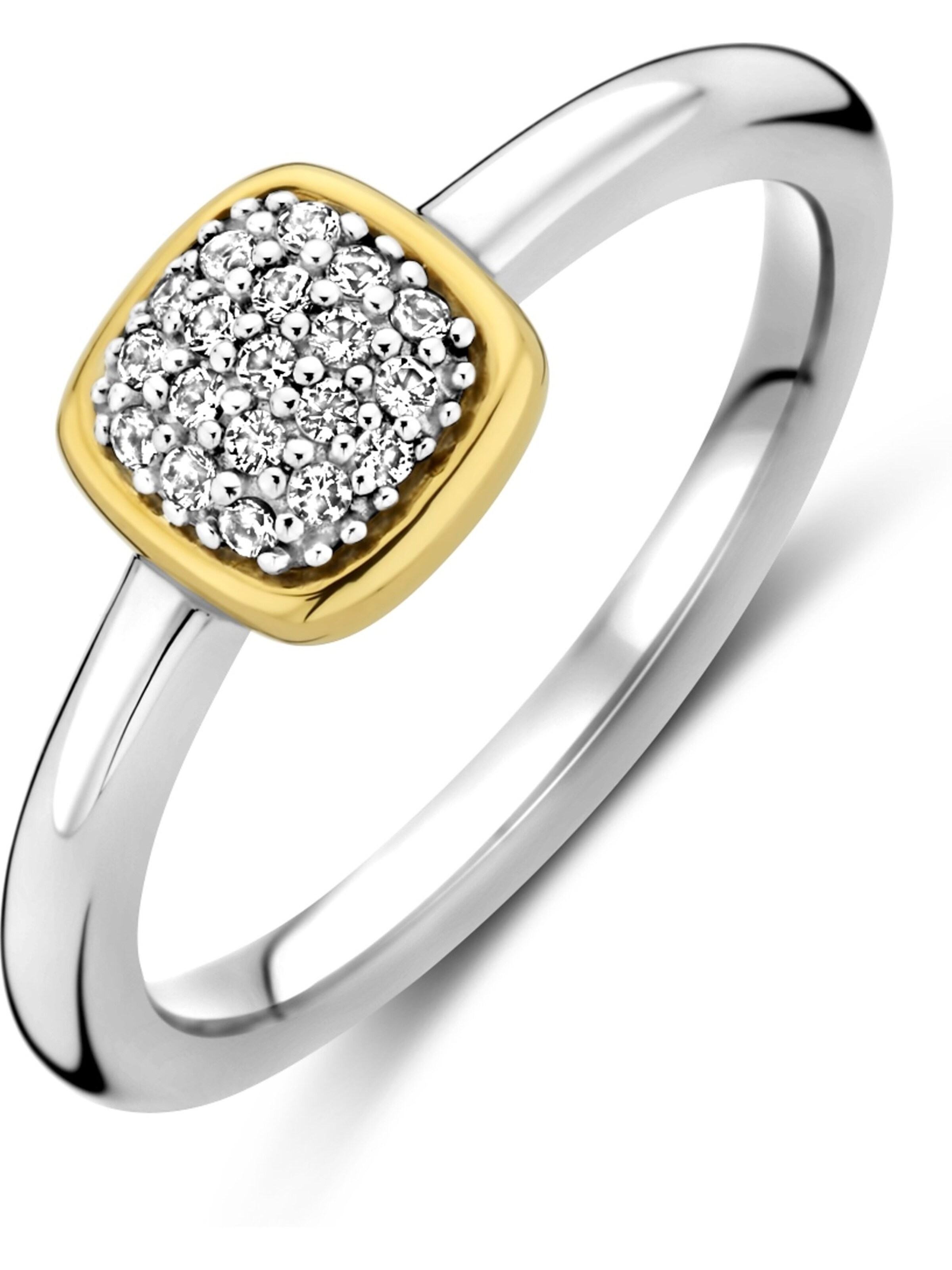 Ti Sento Milano Ring in Silber: Vorderseite