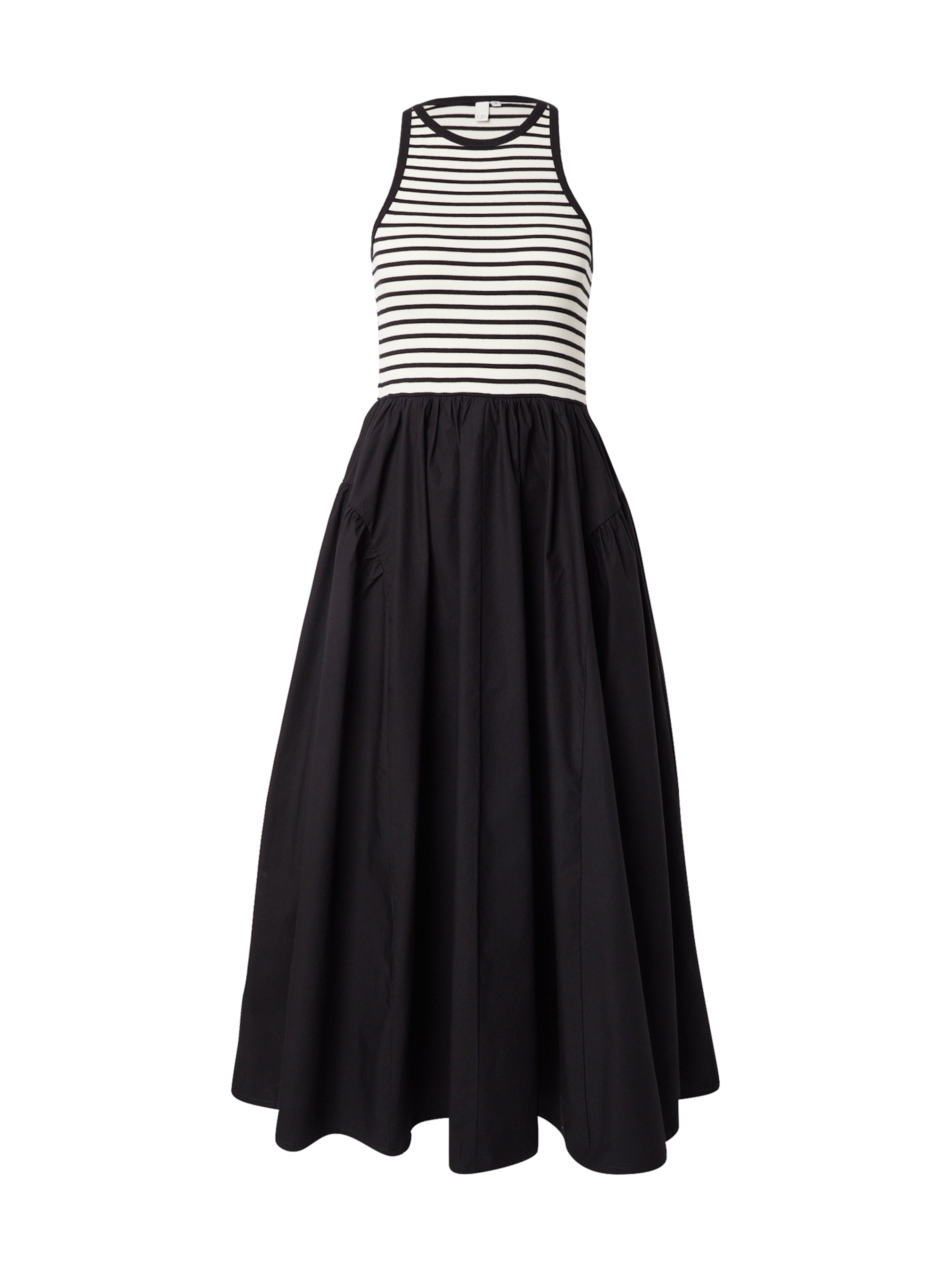 juoda QS Suknelė: priekis