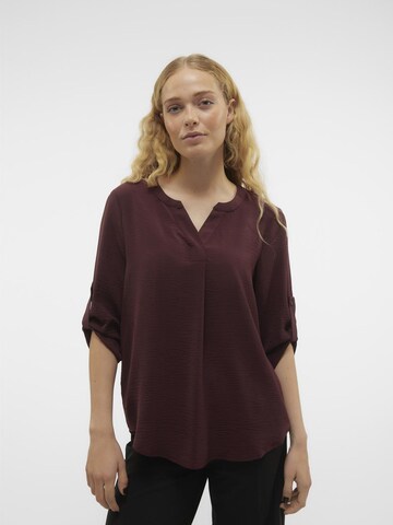VERO MODA Bluse i rød