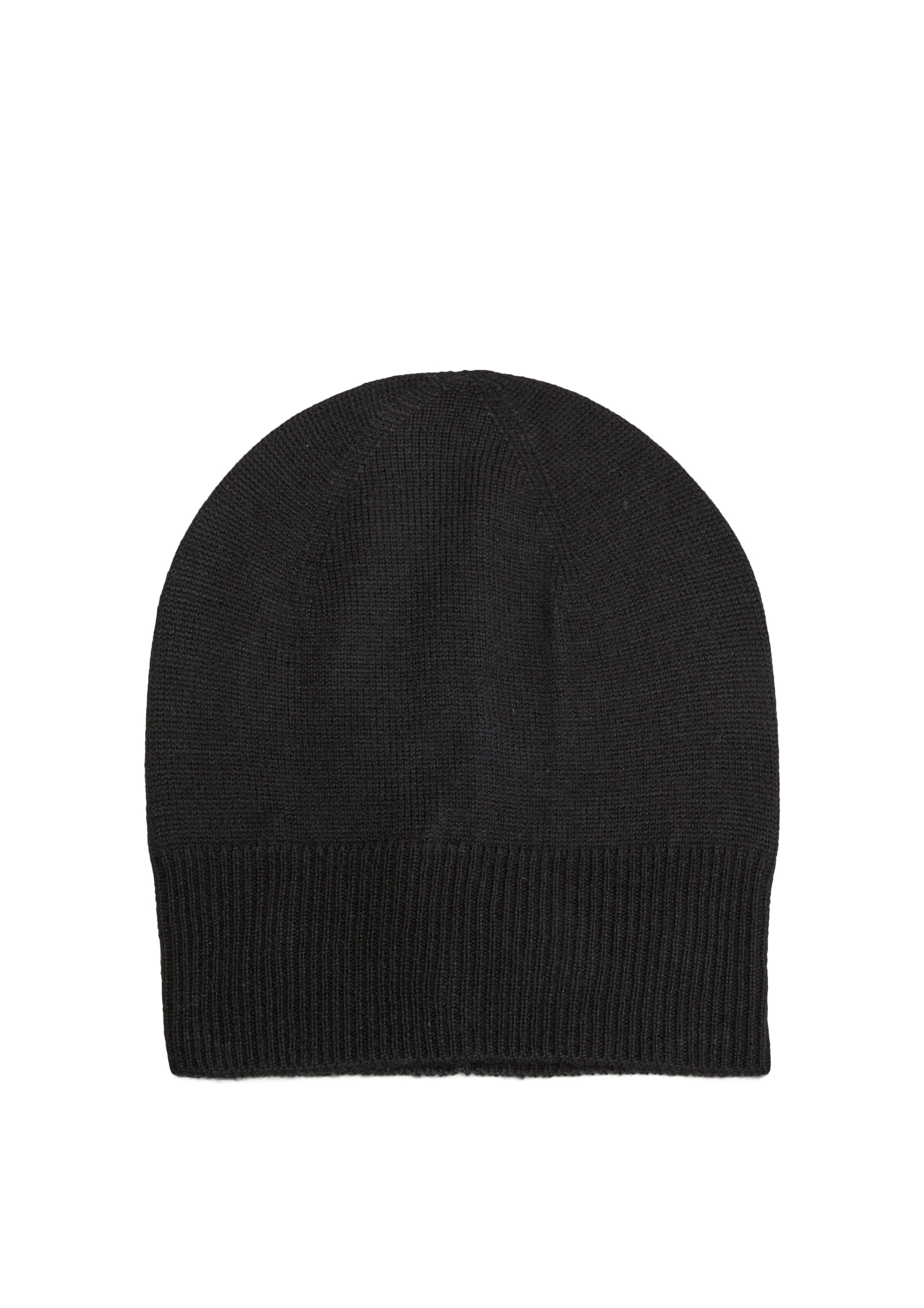 s.Oliver Mütze in Schwarz: Vorderseite