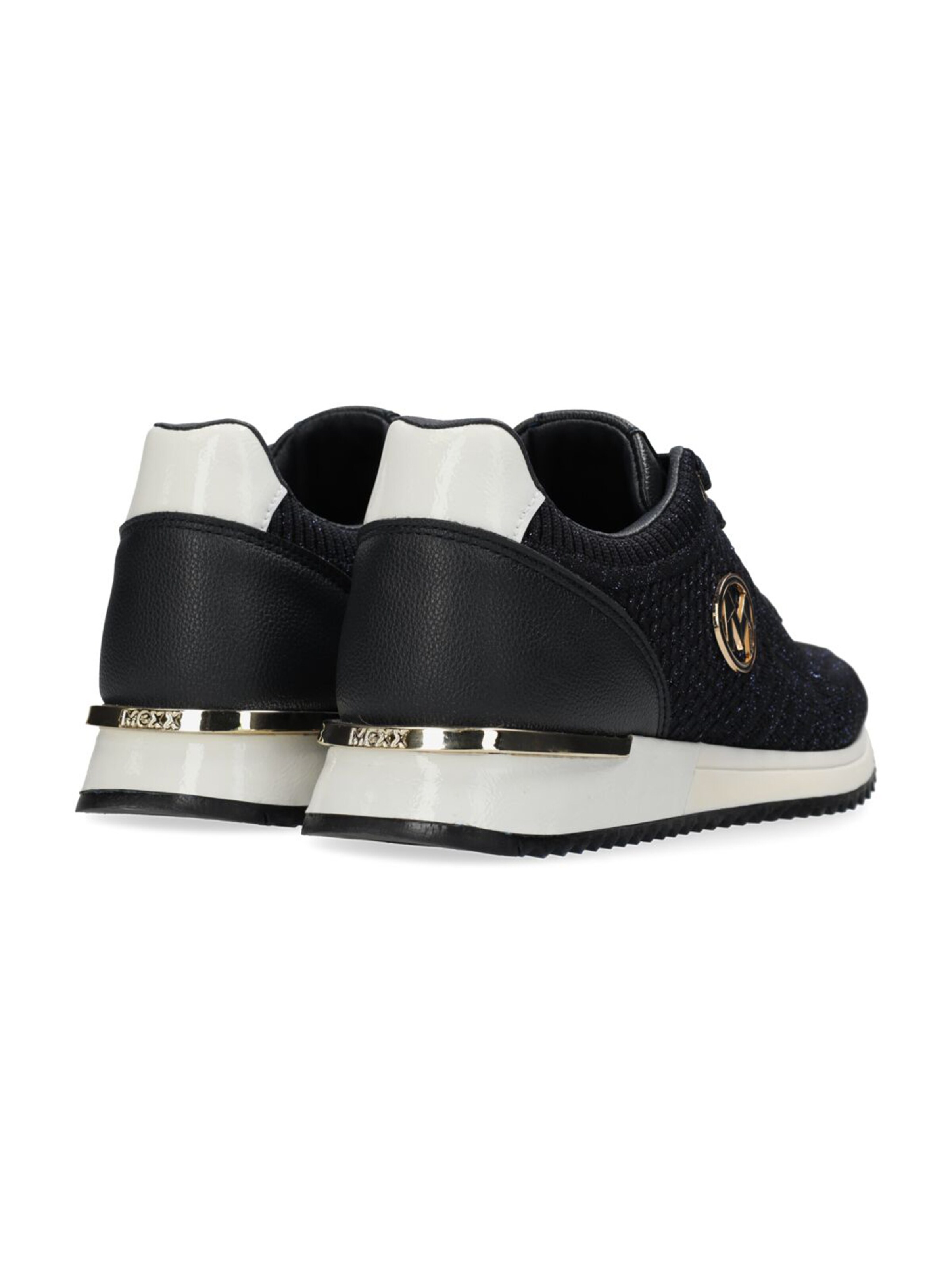 MEXX Ниски маратонки 'GITTE GLITTER ELLEN' в синьо