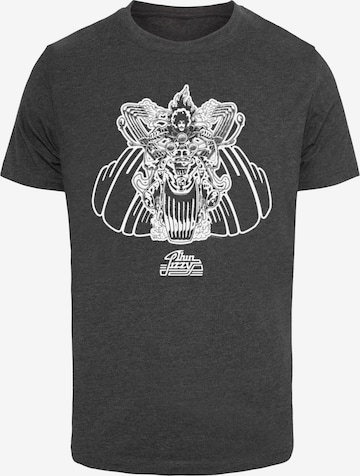 Merchcode T-Shirt 'Thin Lizzy - Rocker' in Grau: predná strana