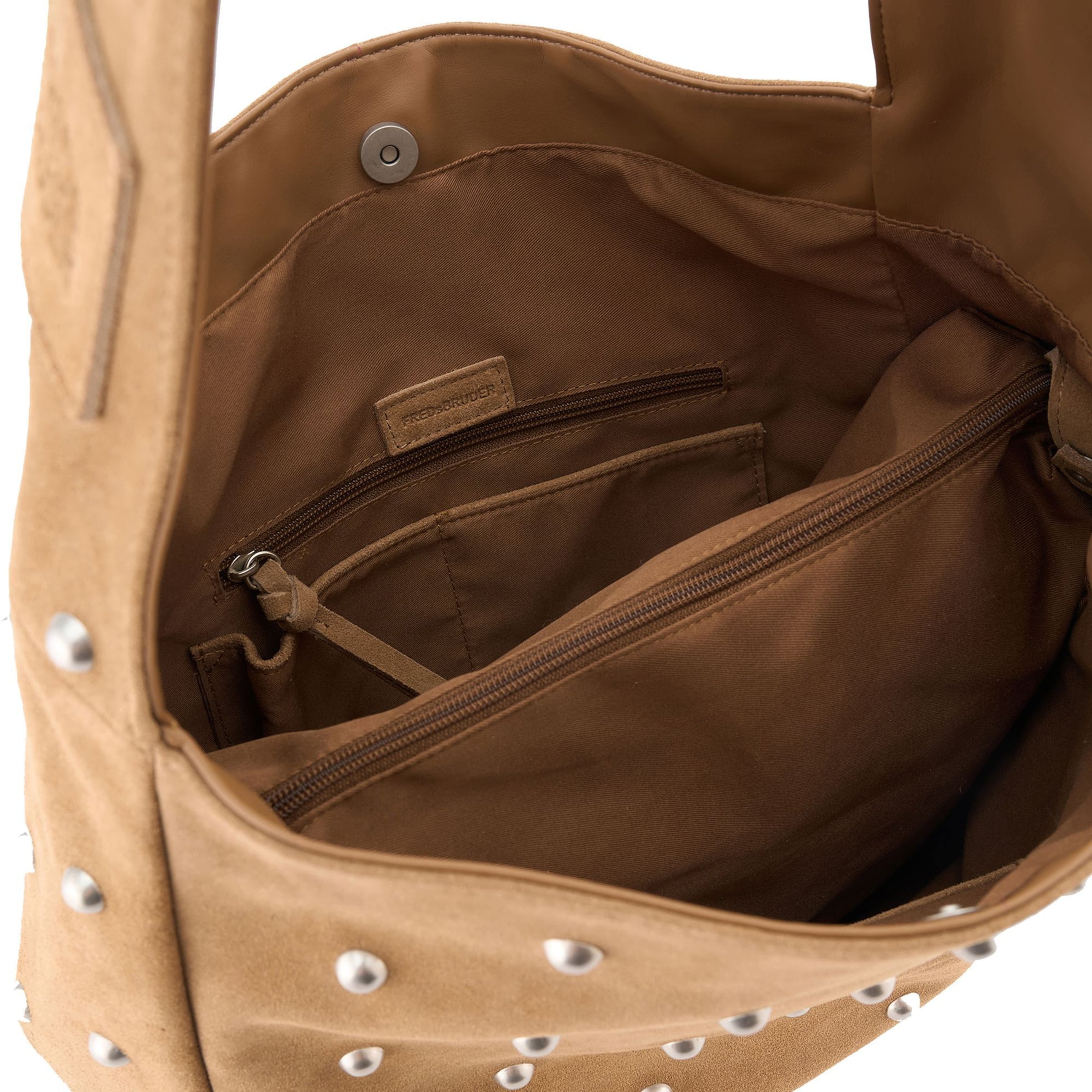 FREDsBRUDER Shoulder bag 'Endless Beads' in Brown