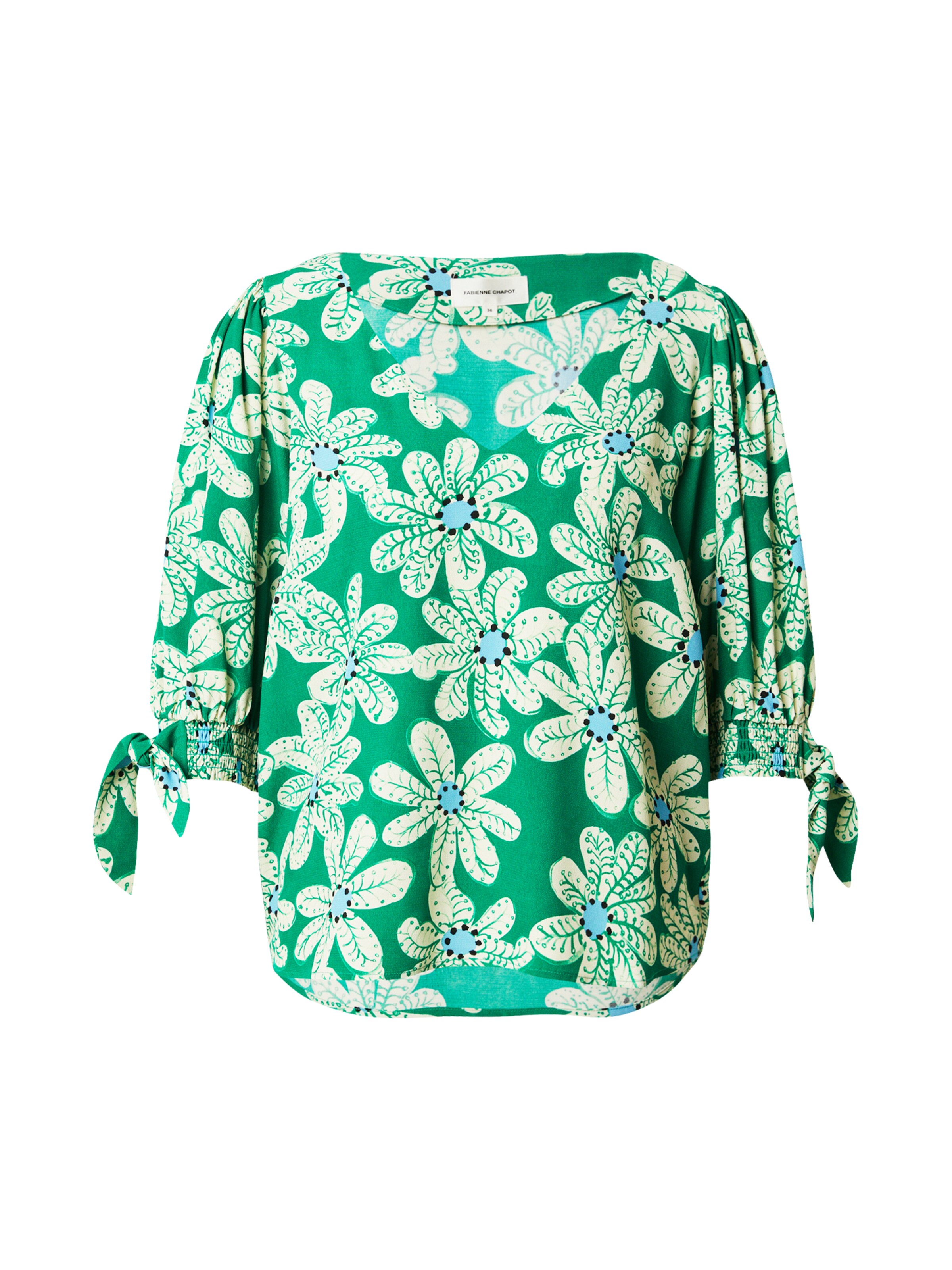 Fabienne Chapot Pluus 'Nacha', värv roheline: eest vaates