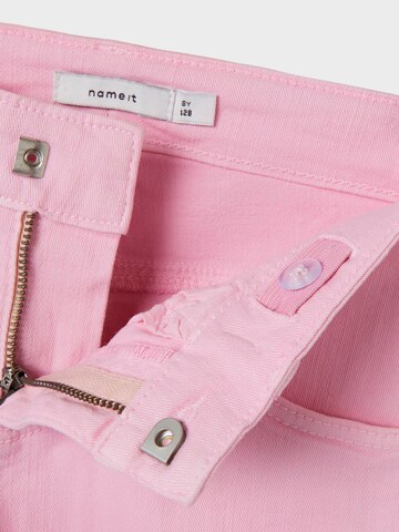 NAME IT Wide leg Jeans 'Rose' in Pink