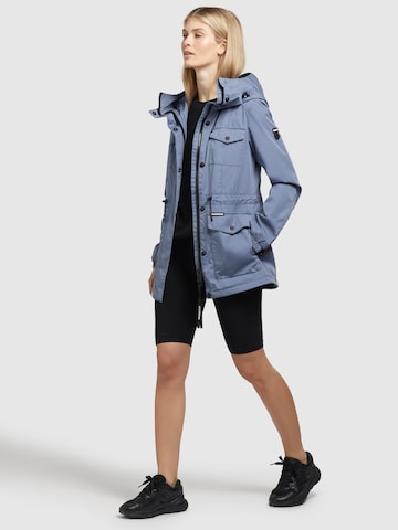 Parka mi-saison 'ELST' khujo en bleu