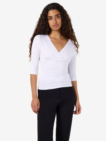 Noisy may - Camiseta 'NMJune' en blanco