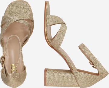 Dorothy Perkins Sandal in Gold