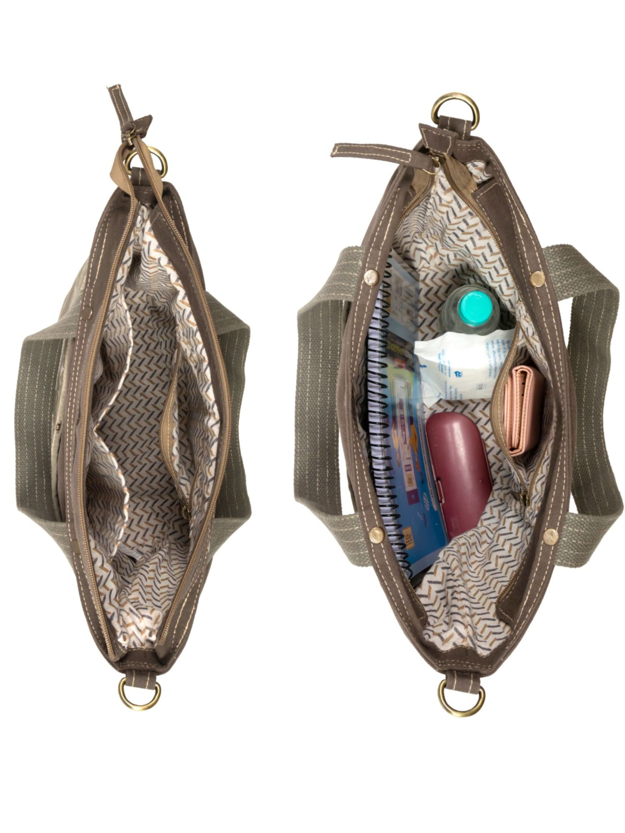 Sunsa Handtasche 'Sunsa'‌‌‌‌‌‌‌‌‌‌ in Grün