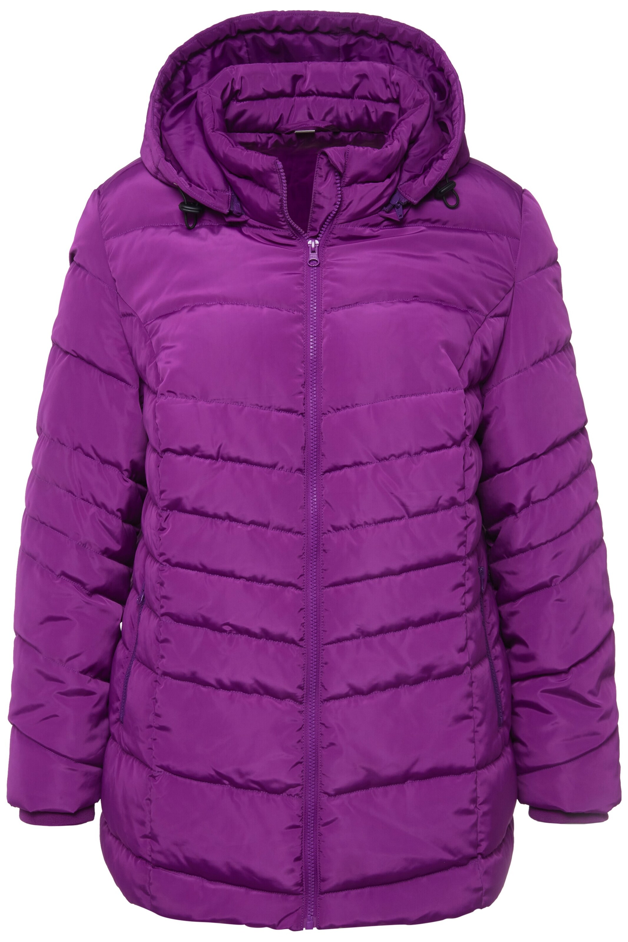 Ulla Popken Performance Jacket in Purple: front