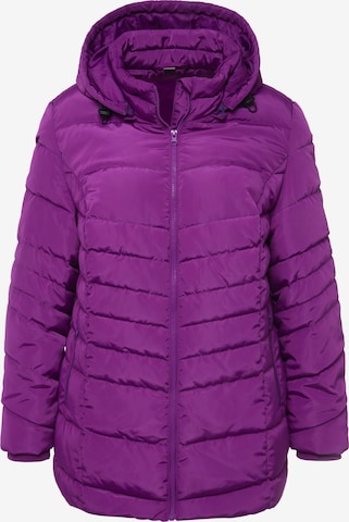 Veste d’hiver Ulla Popken en violet : devant