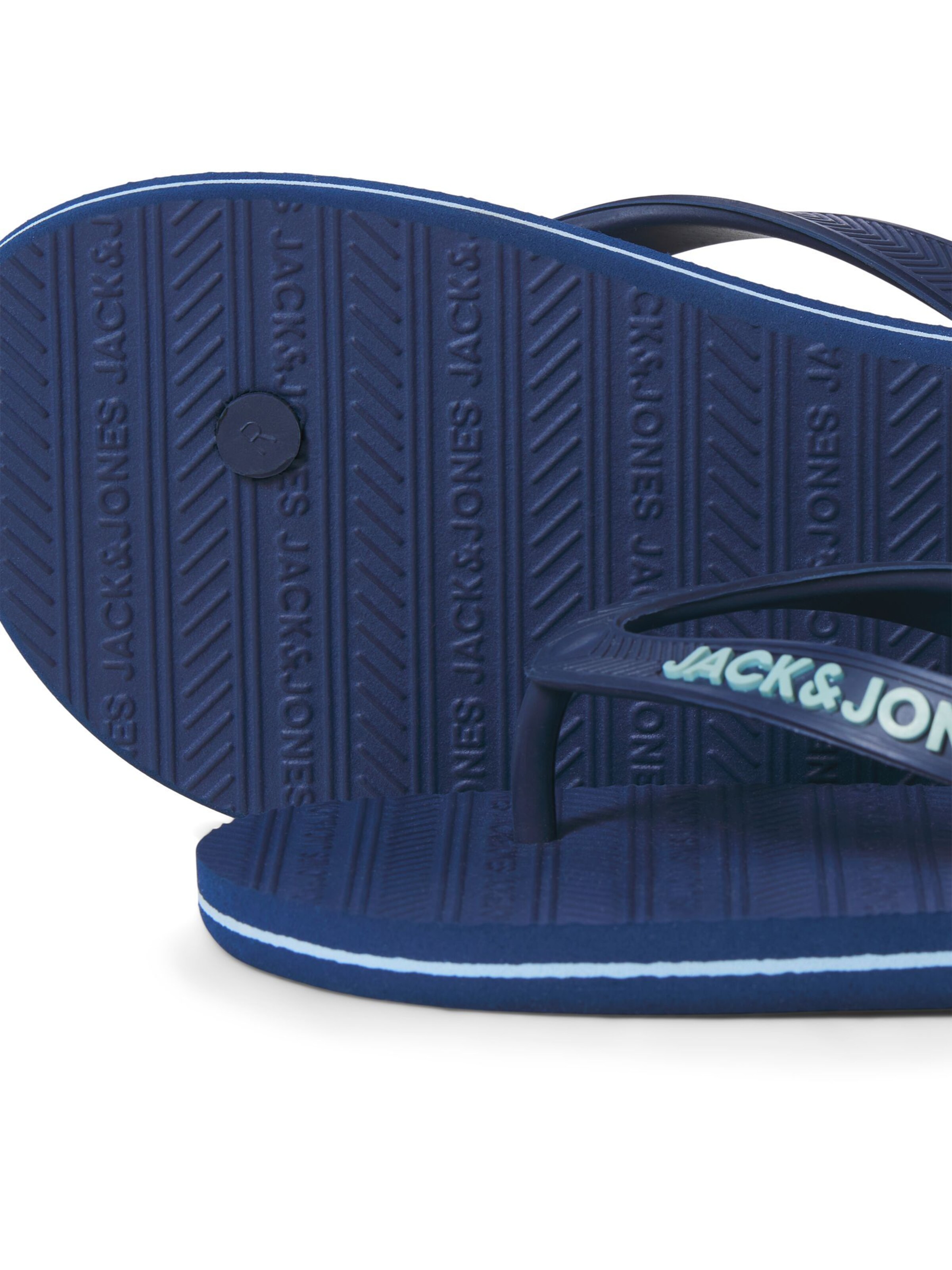 JACK & JONES T-bar sandals in Blue