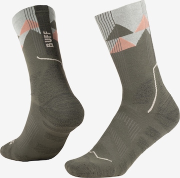 BUFF Socken 'BUFF Thermonet Crew Socks' in Grün: Vorderseite