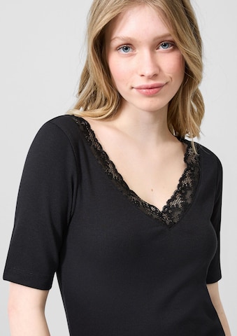 Maglietta di QS in nero
