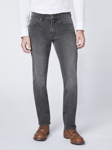 Oklahoma Jeans Regular Jeans in Grau: Vorderseite