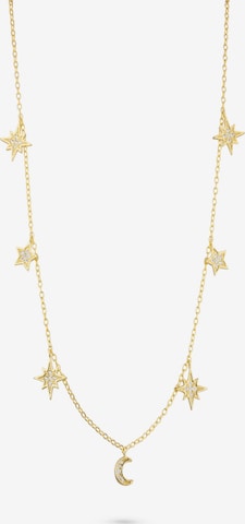 Fiocco Jewelry Necklace 'Universo' in Yellow: front