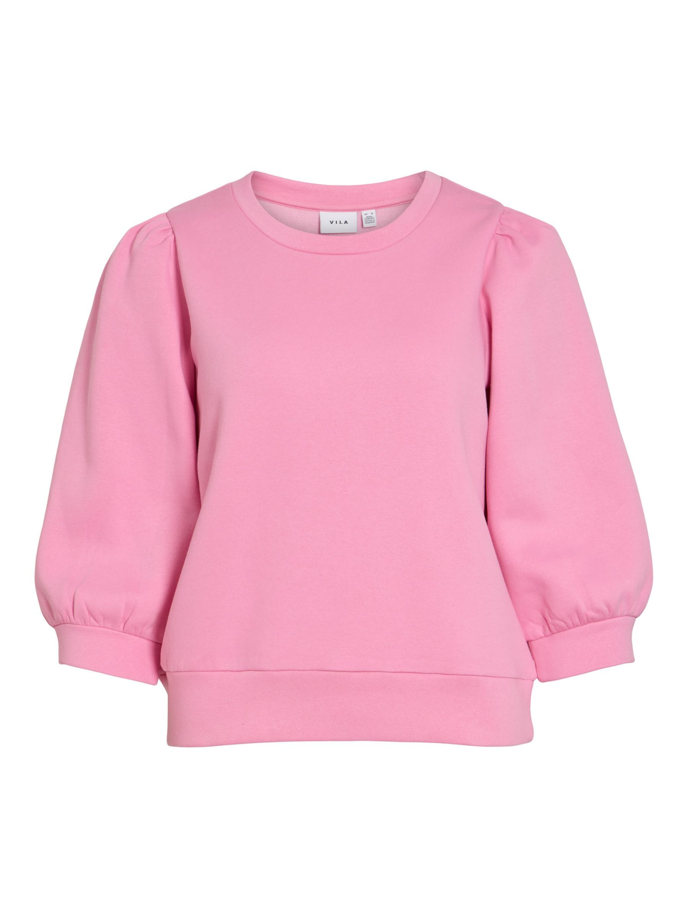 VILA Sweatshirt in Pink: Vorderseite