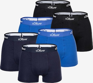 s.Oliver Boxershorts in Zwart: voorkant