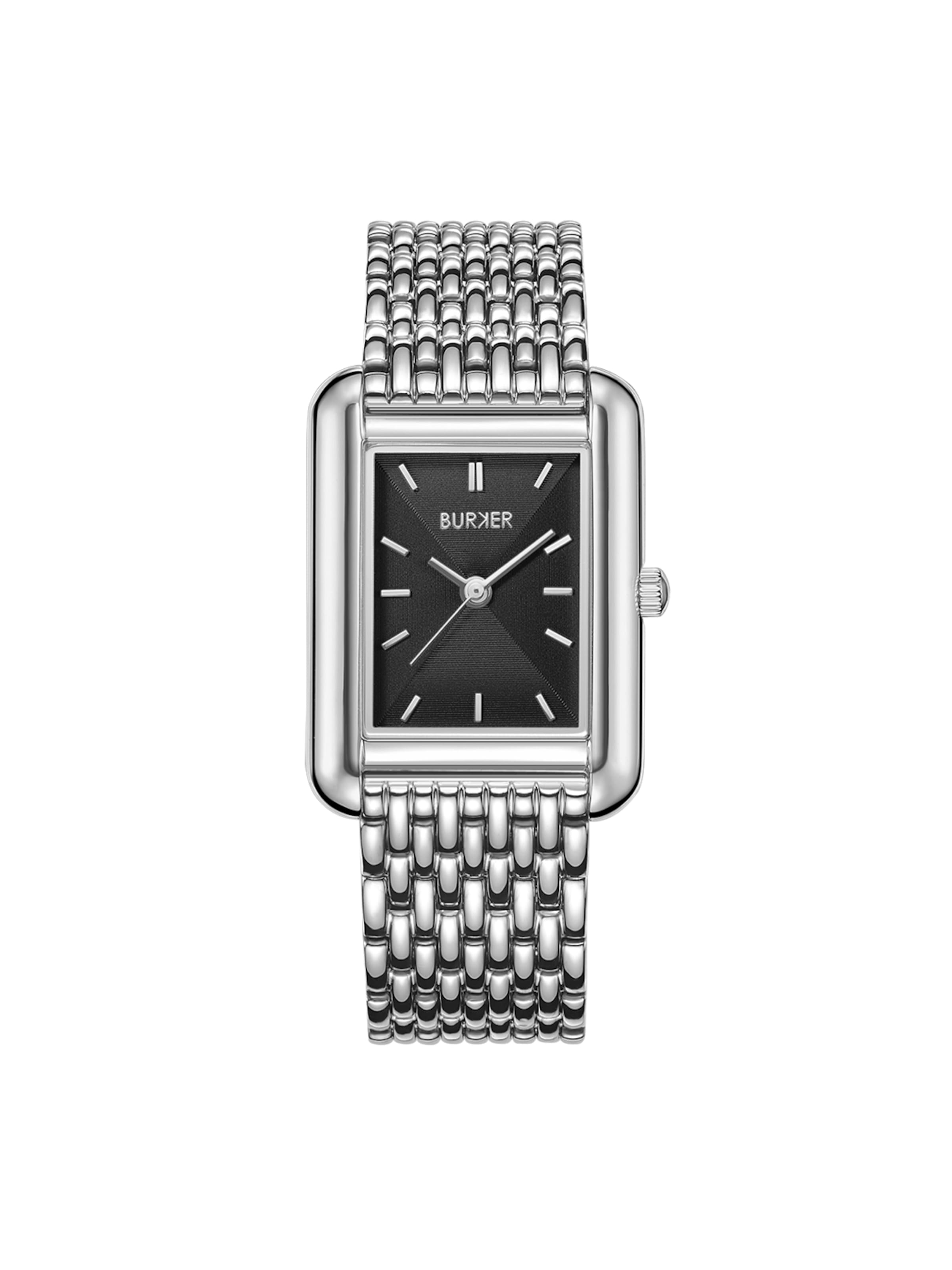 BURKER Watches - Reloj analógico en plata: frente
