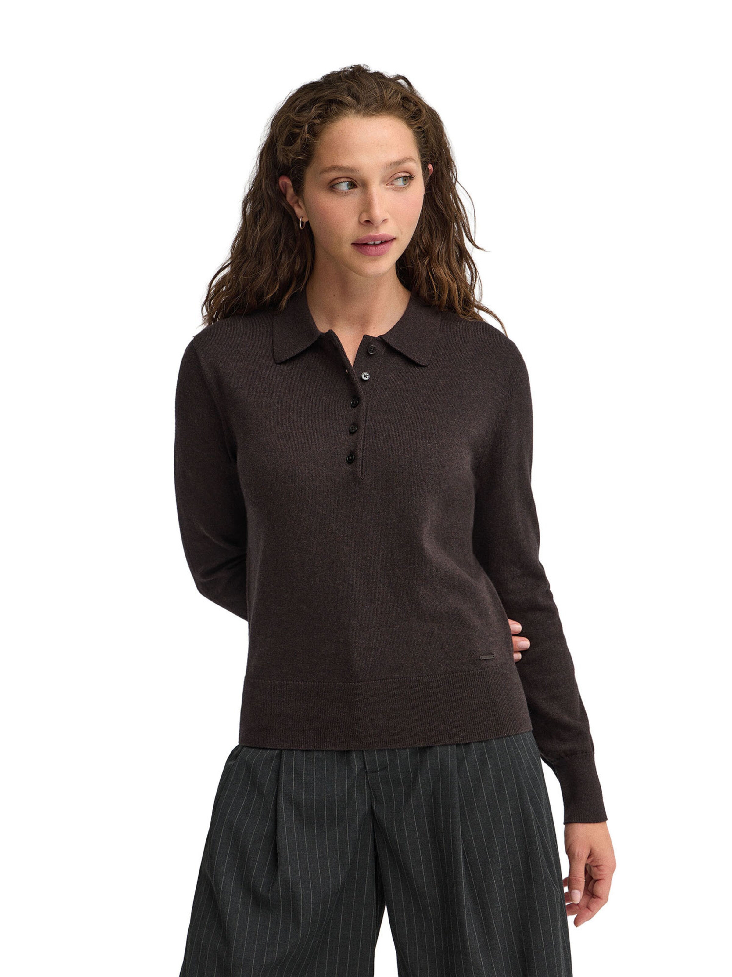 Polo Club Sweater ' NEROLI ' in Brown: front