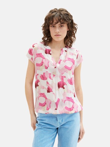 TOM TAILOR Blouse in Pink: front