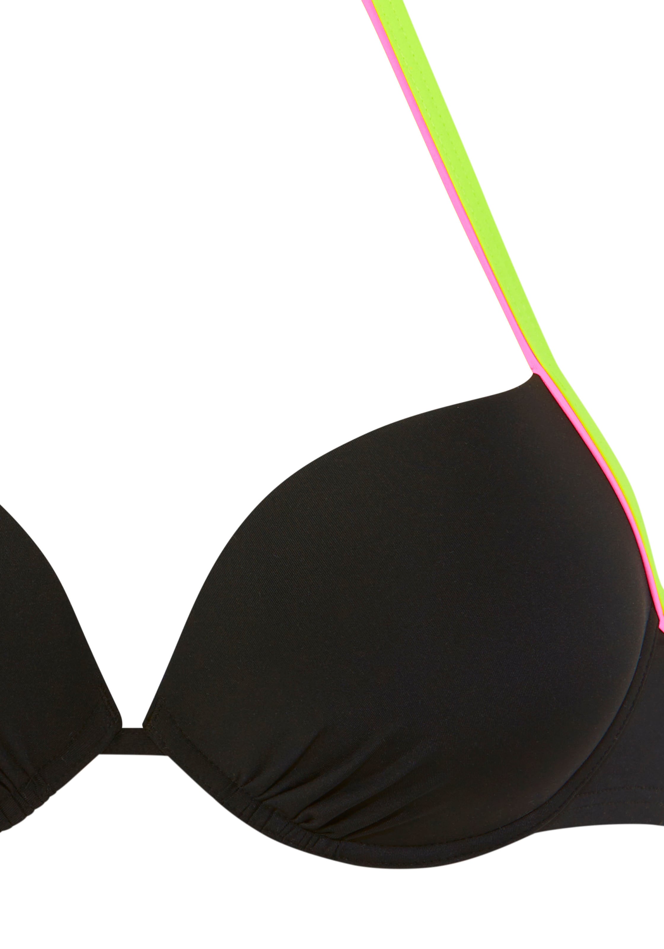 BUFFALO Μπουστάκι Τοπ μπικίνι σε μαύρο