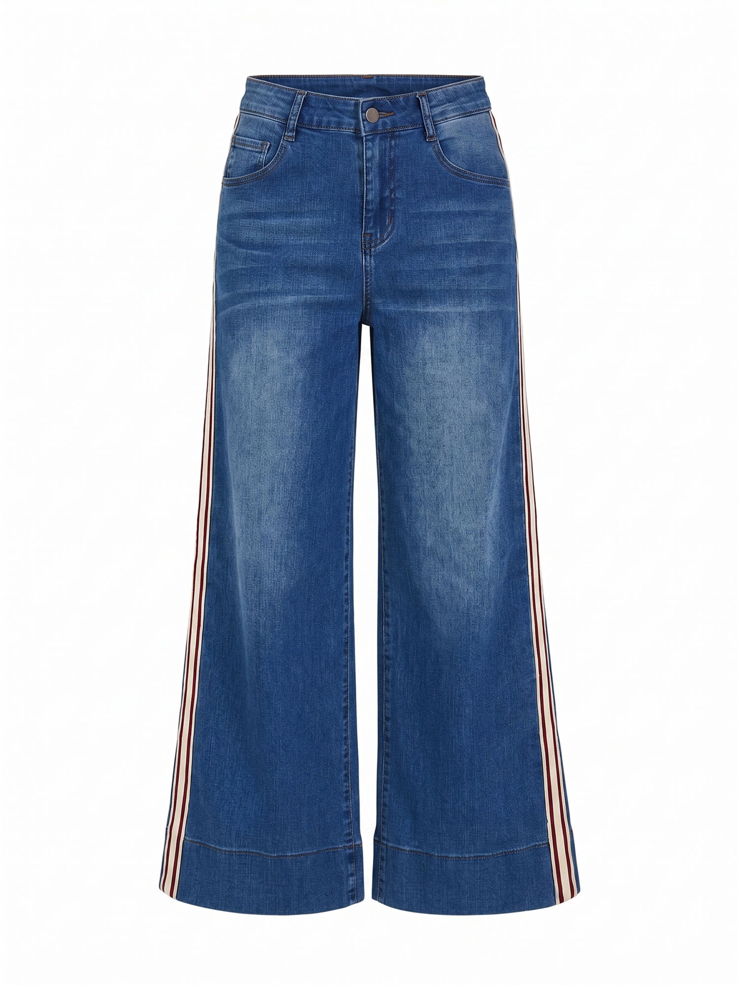 Imily Bela Wide leg Τζιν σε μπλε: μπροστά