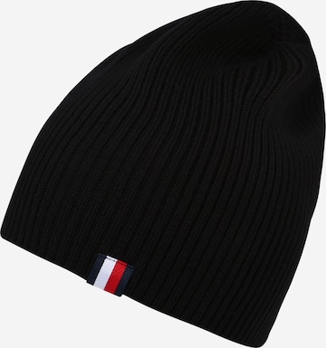 Bonnet TOMMY HILFIGER en noir : devant